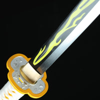 Demon Slayer Sword Zenitsu Agatsuma Katana | Anime Cosplay Replica