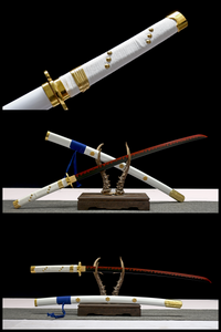 One Piece Amou Kirukiru Katana Sword Cosplay