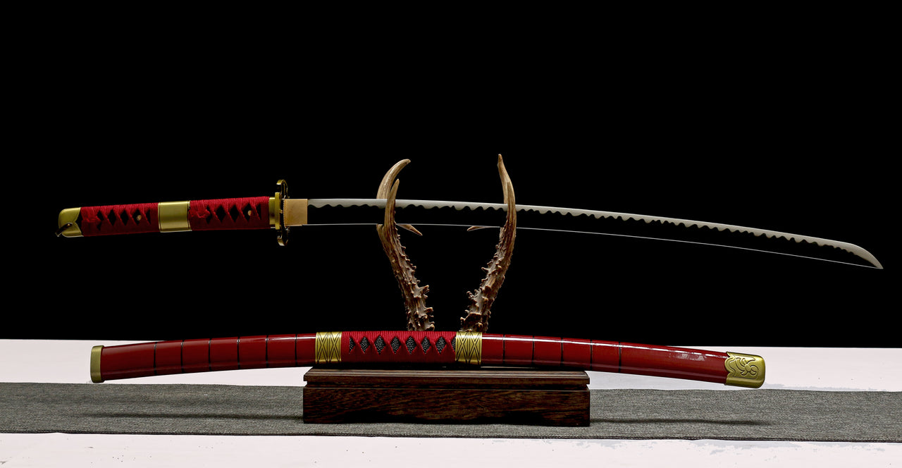 Zoro Swords Sandai Kitetsu Katana | One Piece Anime Sword Replica
