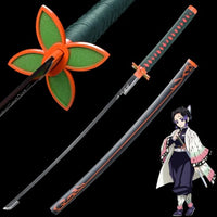 104cm Kochou Shinobu Katana Carbon Steel Demon Slayer Japanese Anime Sword