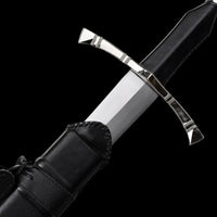 Black Rapier Medieval Sword