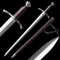Brown Rapier Medieval Sword High Carbon Steel