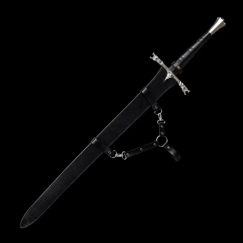 Medieval Sword Dragon Pattern Knight