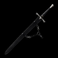 Medieval Sword Dragon Pattern Knight