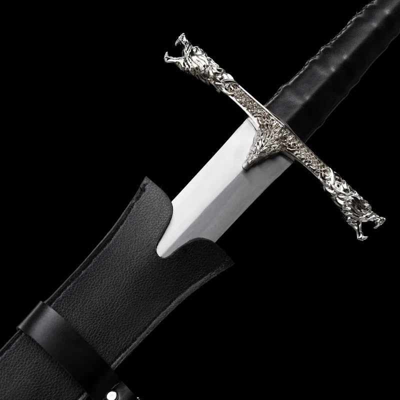 Medieval Sword Dragon Pattern Knight