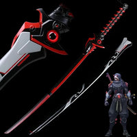 Game Overwatch Carbon Steel Shimada Genji's Sword Red