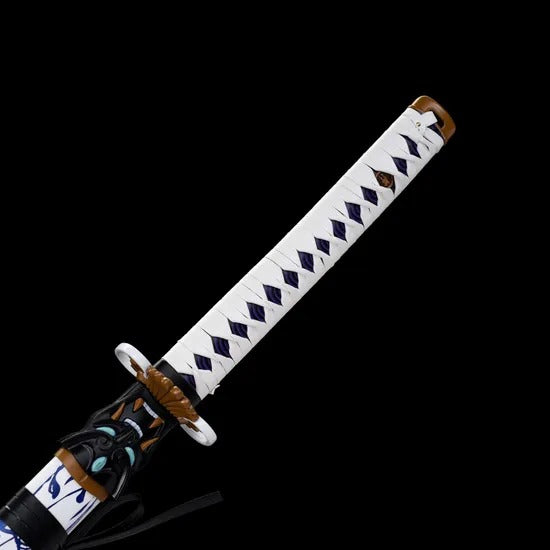 Valorant Carbon Steel Game Sword Katana White Blade