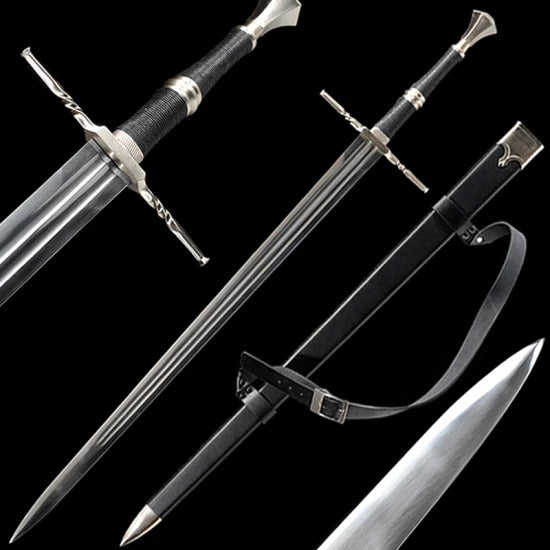 The Witcher 3: Wild Hunt Stainless Steel Blade Geralt? S Medieval Sword