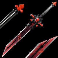 Genshin Impact Stainless Steel Wolf's Gravestone Cosplay Chinese Game Sword