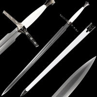 The Witcher 3: Wild Hunt Stainless Steel Blade Geralt's Medieval Sword