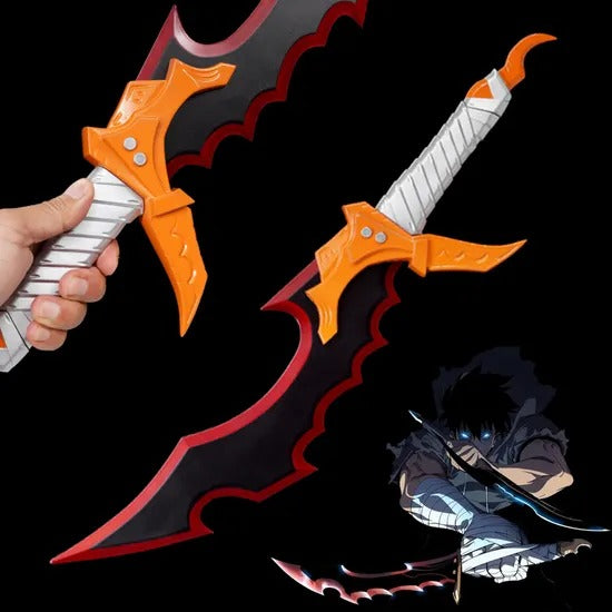 Solo Leveling Anime Sung Jin-Woo's Sword Cartoon Cosplay