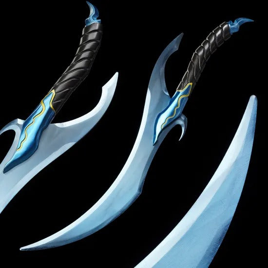 Anime Sword Solo Leveling Blue Color Cosplay