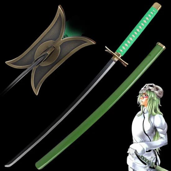 Anime Sword Bleach Carbon Steel Katana Cosplay Neliel Tu Oderschvank Samurai