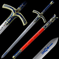 Caliburn Carbon Steel King Arthur' S Medieval Sword Fate Stay Night