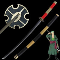 104cm One Piece Carbon Steel Sandai Kitetsu Cosplay Katana Roronoa Zoro's Sword