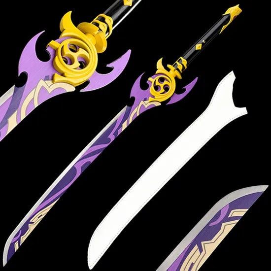 Genshin Impact Carbon Steel Wolf's Gravestone Game Sword