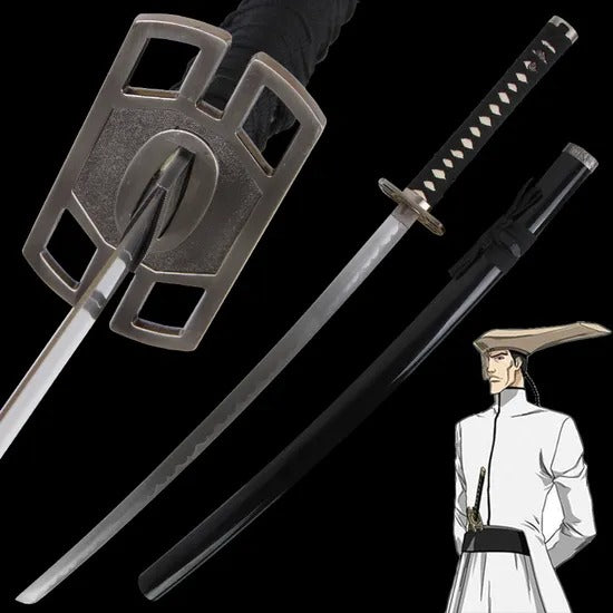 104cm Bleach Carbon Steel Anime Katana Shawlong Koufang's Sword Cosplay