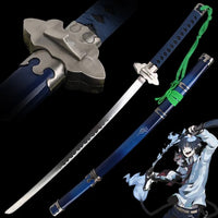 Japanese Sword Carbon Steel Okumura Rin Anime Katana Samurai