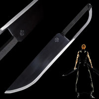 Carbon Steel Bleach Cartoon Kurosaki Ichigo's Sword Short Cosplay