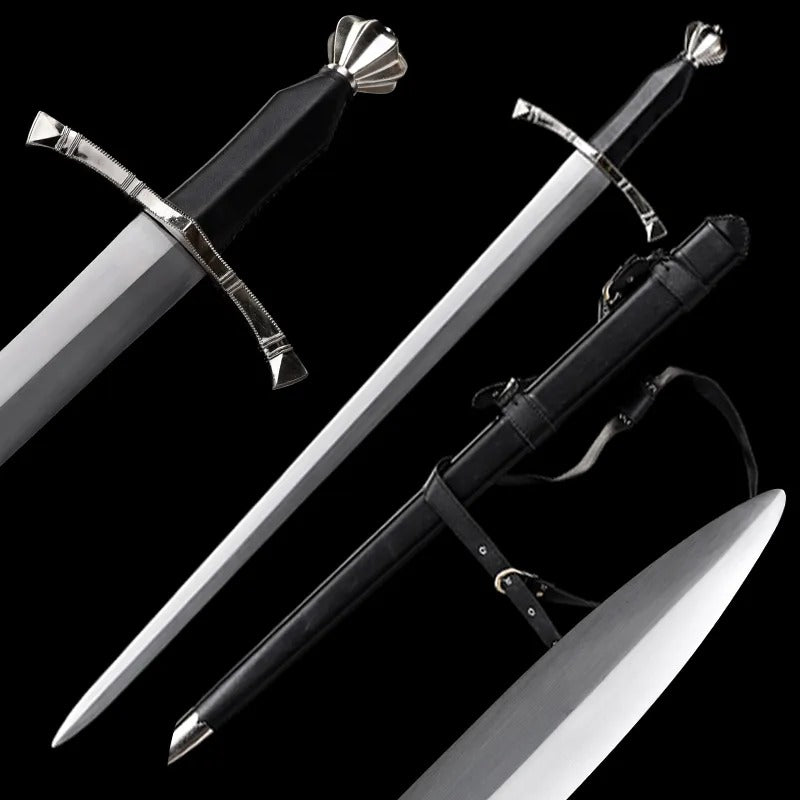 Black Rapier Medieval Sword