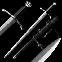 Black Rapier Medieval Sword