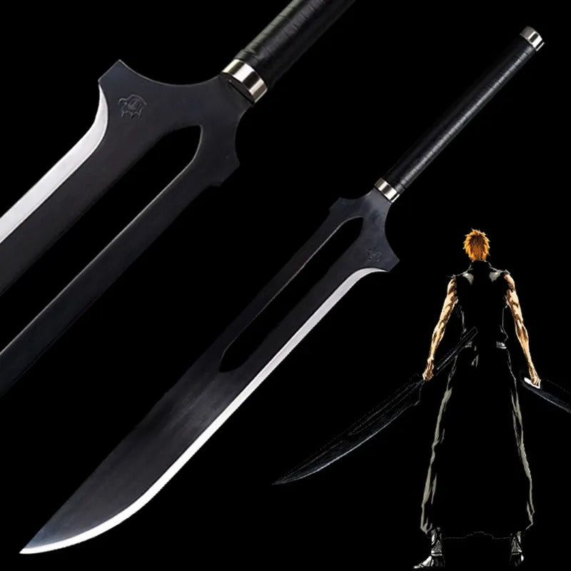 Bleach Carbon Steel Anime Cartoon Kurosaki Ichigo's Sword