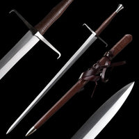 Medieval Sword Genuine Leather Rapier