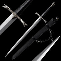 Medieval Sword Dragon Pattern Knight