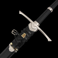 Lord of The Rings Medieval Sword Black Leather