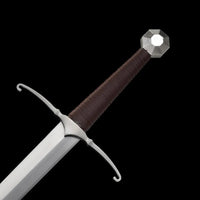 Medieval Sword Brown Leather
