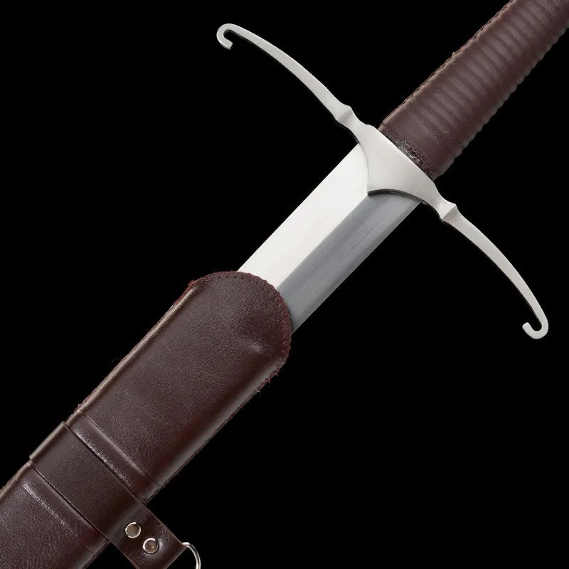 Medieval Sword Brown Leather