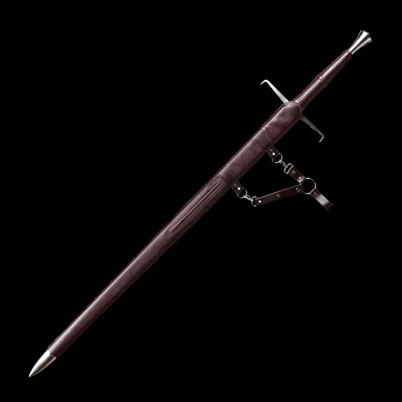 Medieval Sword Brown Color Western