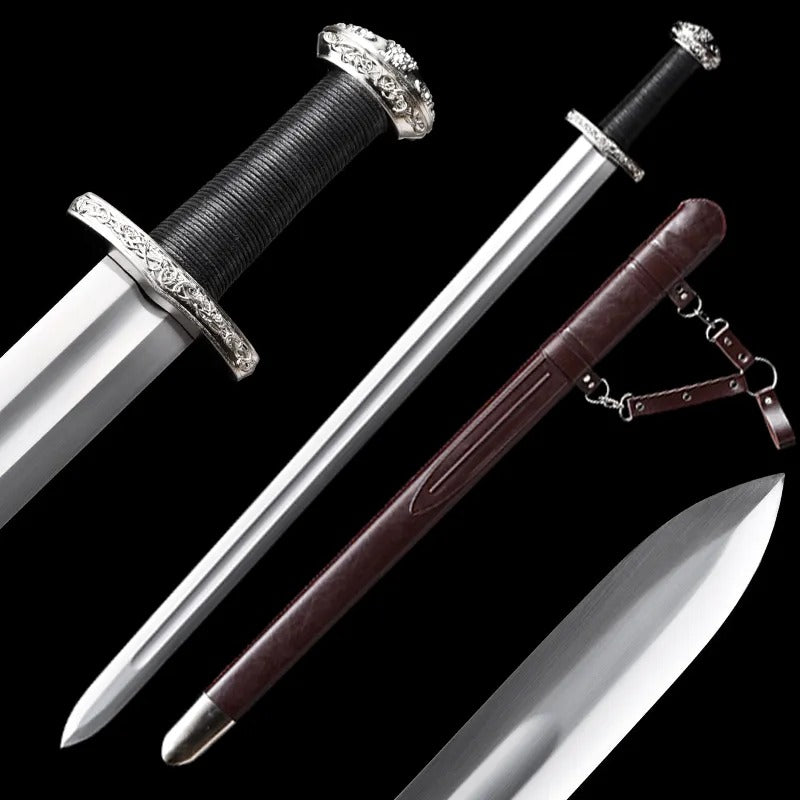 Medieval Sword Brown Sheath