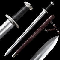 Medieval Sword Brown Sheath