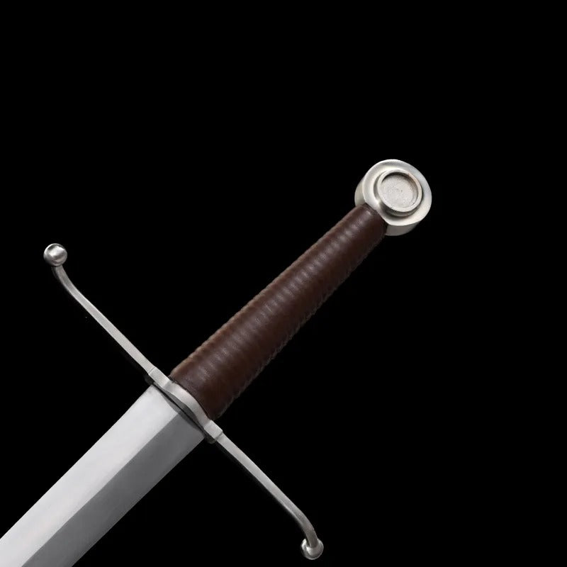 Medieval Sword Genuine Leather Brown