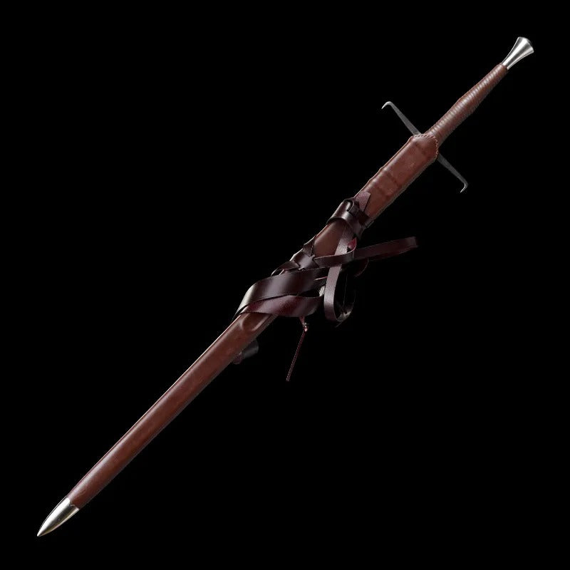 Medieval Sword Genuine Leather Rapier