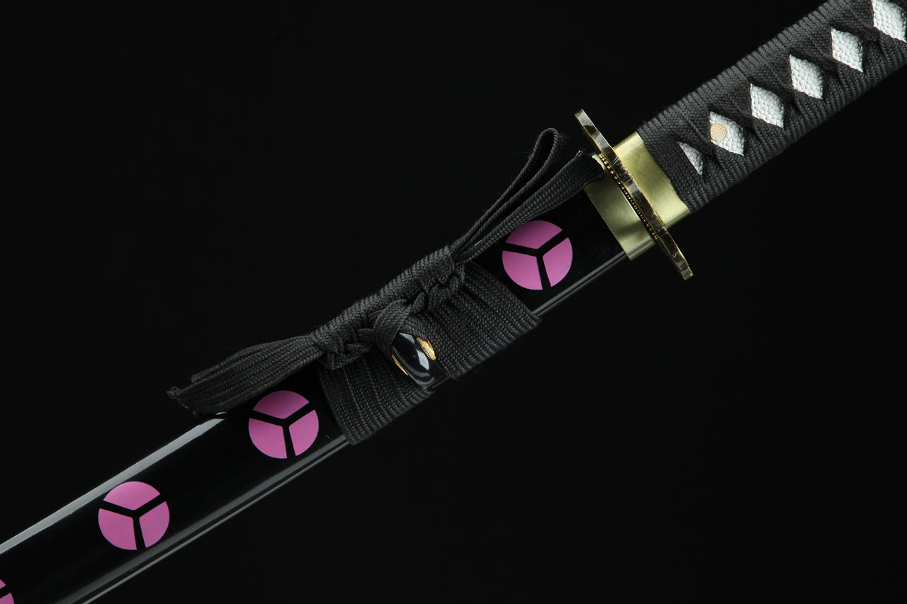 Zoro Swords Shusui Black Blade Katana | One Piece Anime Sword Replica