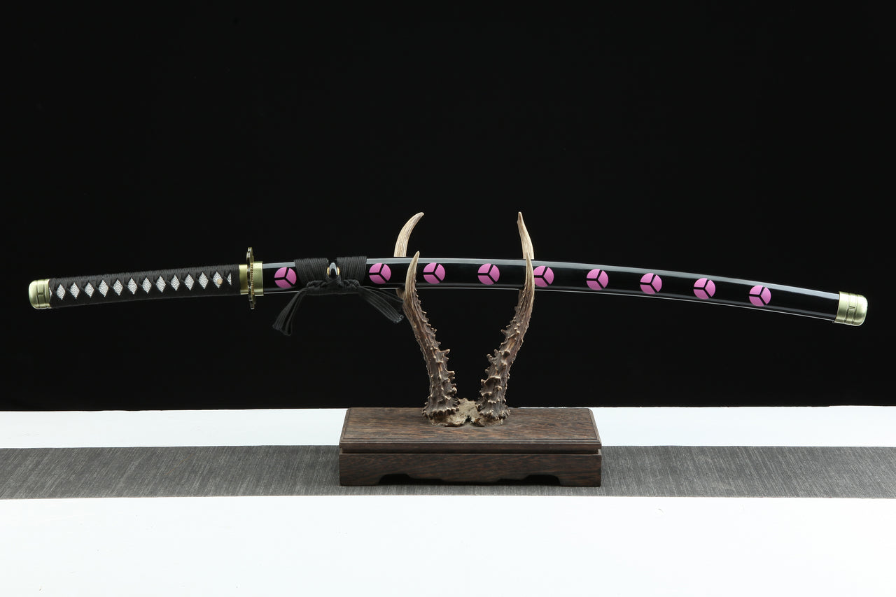 Zoro Swords Shusui Black Blade Katana | One Piece Anime Sword Replica