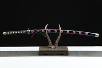 Zoro Swords Shusui Black Blade Katana | One Piece Anime Sword Replica