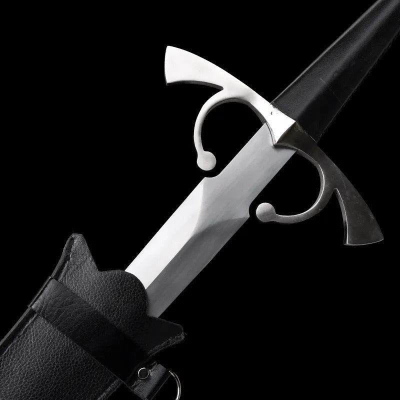 Medieval Sword Rapier Black
