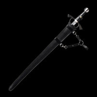 Medieval Sword Rapier Black