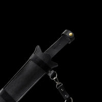 Medieval Sword Rapier Black