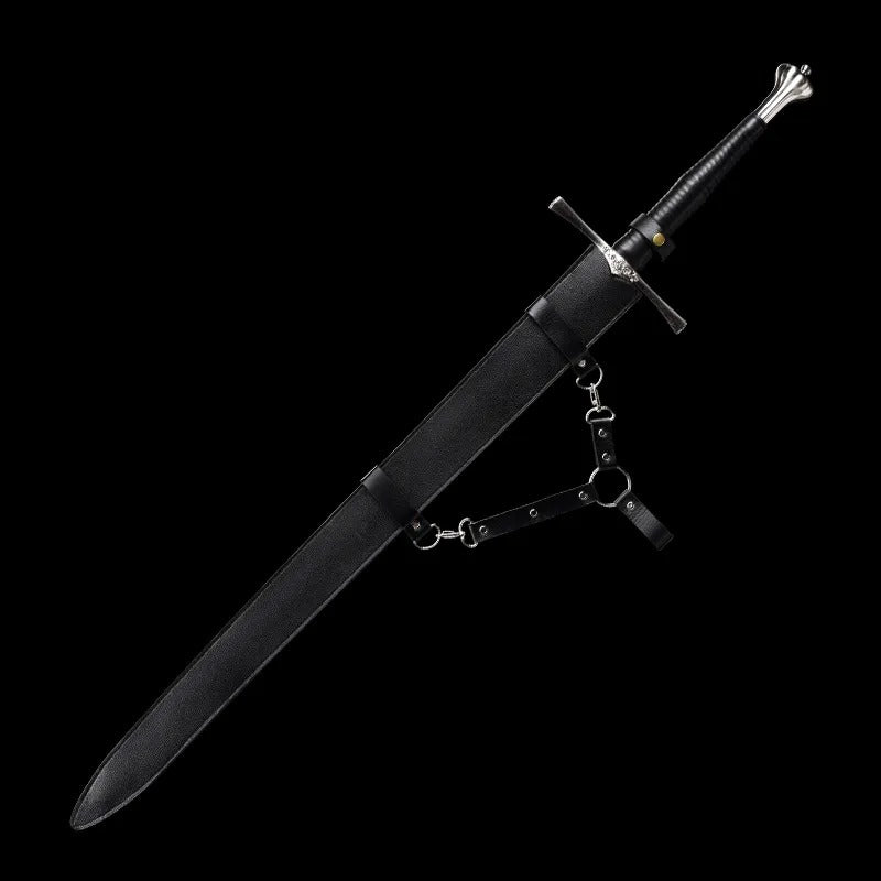 Medieval Sword Black Rapier