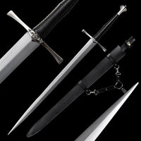 Medieval Sword Black Rapier