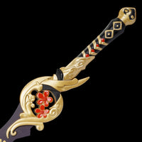 Solo Leveling Stainless Steel Cosplay Plum Blossom Pattern Anime Sword