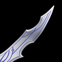 Solo Leveling Silver Color Anime Sword