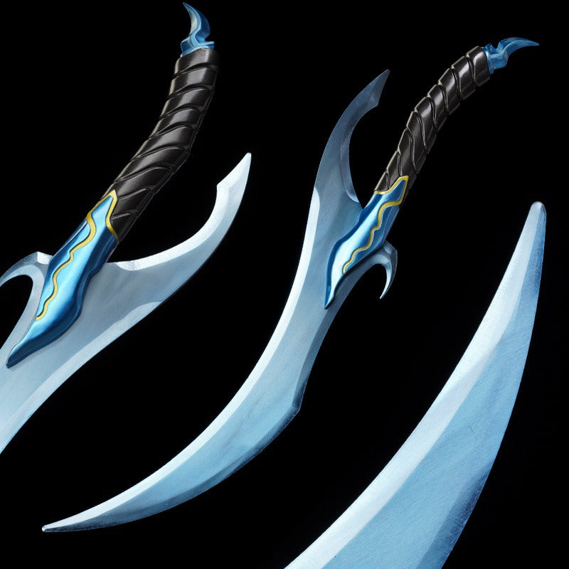 Solo Leveling Blue Color Cosplay Anime Sword