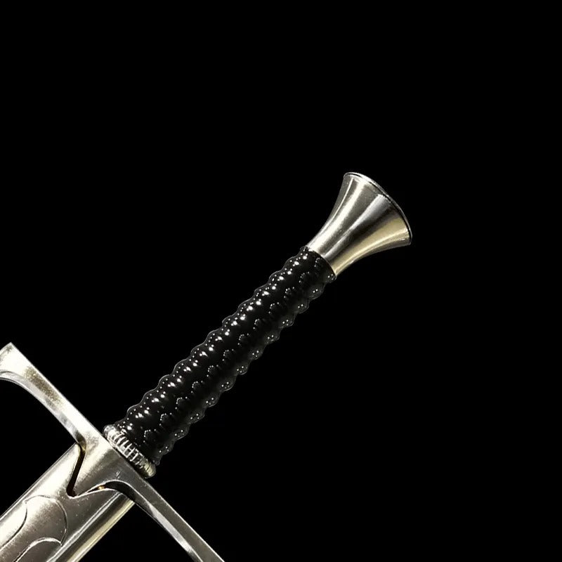 Medieval Sword Stainless Steel Black