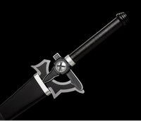 Sword Art Kirigaya Kazuto Anime Black