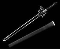 Sword Art Kirigaya Kazuto Anime Black